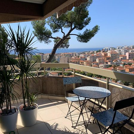 Apartmán Nice, Grand Studio - Piscine - Terrasse Vue Mer Exteriér fotografie