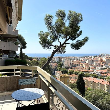 Apartmán Nice, Grand Studio - Piscine - Terrasse Vue Mer Exteriér fotografie
